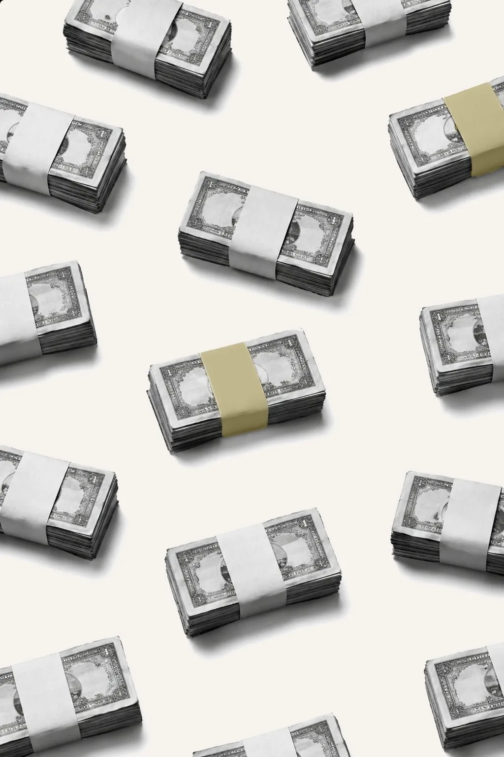 Cash and currency animation representing credit infrastructure